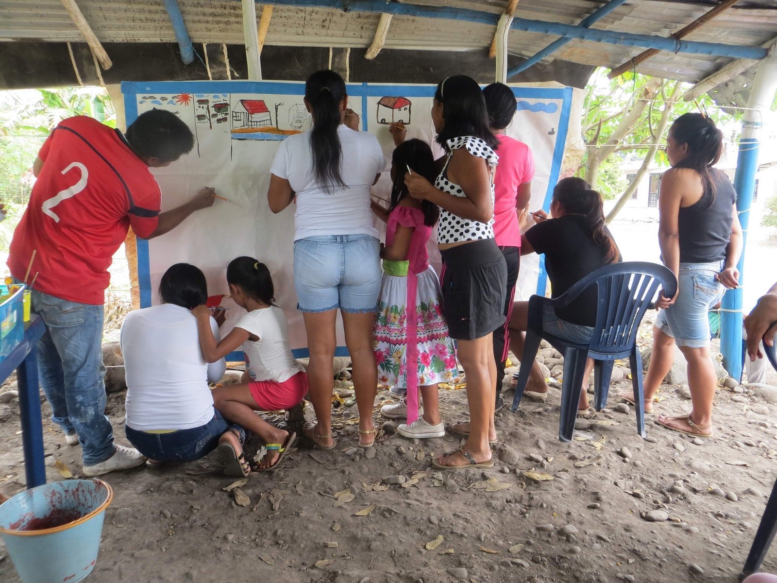 Displaced Colombians workshop 2019